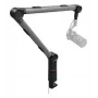Suporte de microfone com braço GENESIS NGM-2157 suporte de mesa cinzento 1,1 kg
