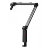 Suporte de microfone com braço GENESIS NGM-2157 suporte de mesa cinzento 1,1 kg