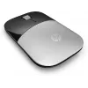 Rato sem fios HP Z3700 prateado, ambidestro, ótico, RF Wireless, 1200 DPI, prateado