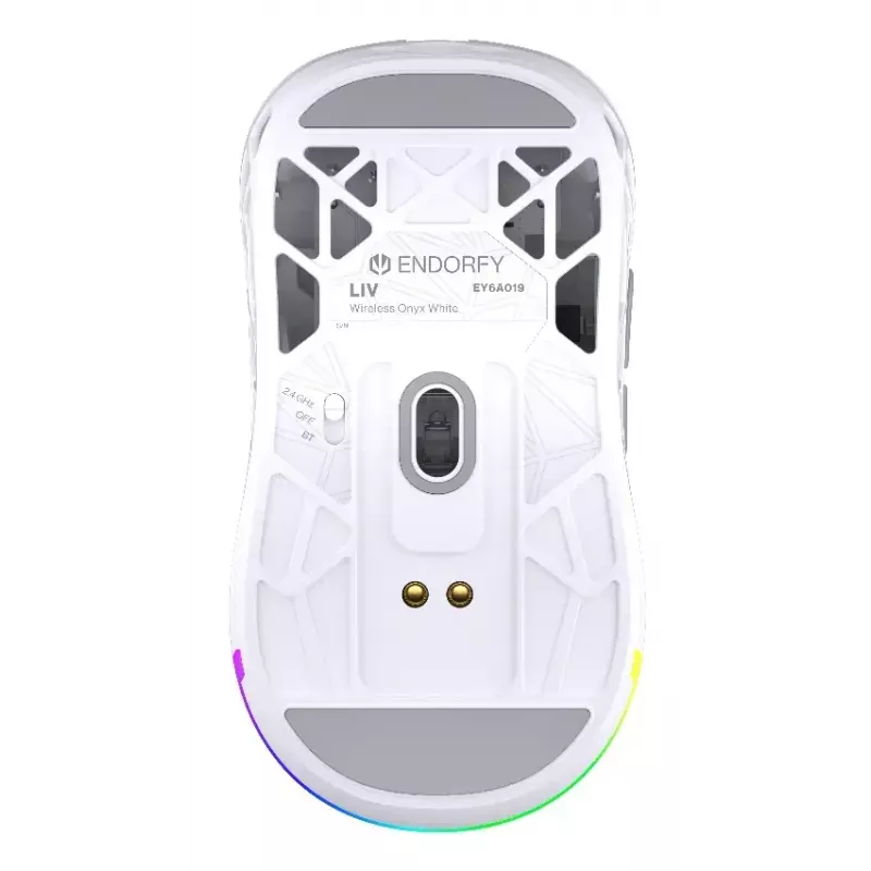 ENDORFY LIV Wireless EY6A019 rato sem fios para jogos, Onyx White