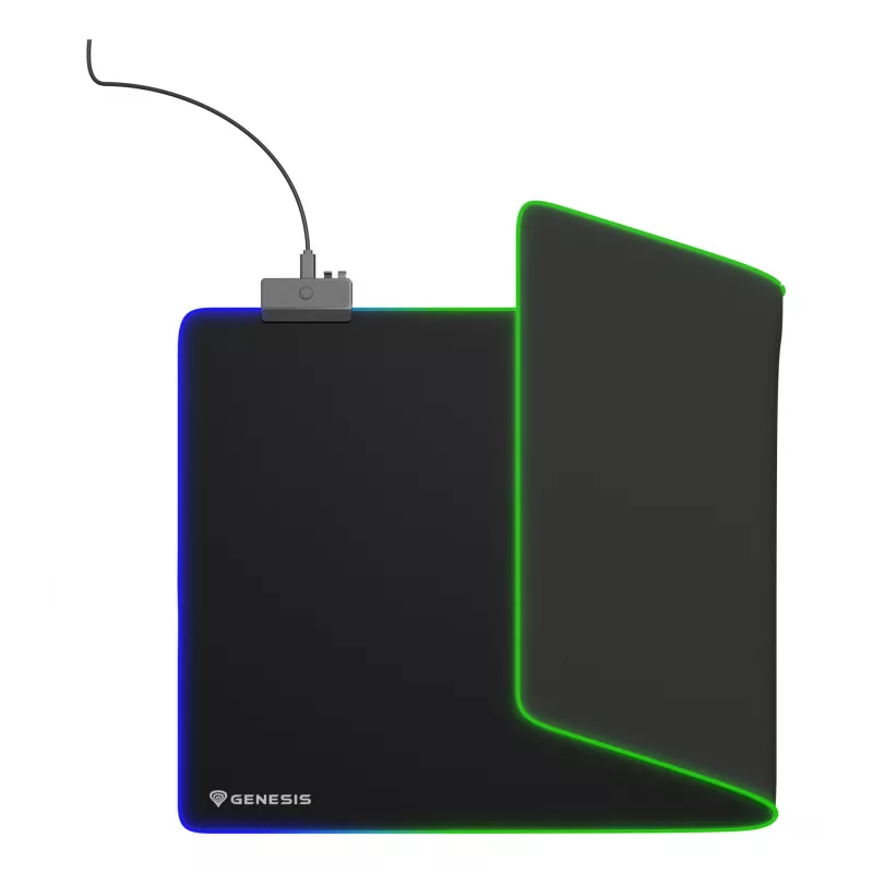 Tapete de rato gaming GENESIS Boron 500 XXL RGB preto
