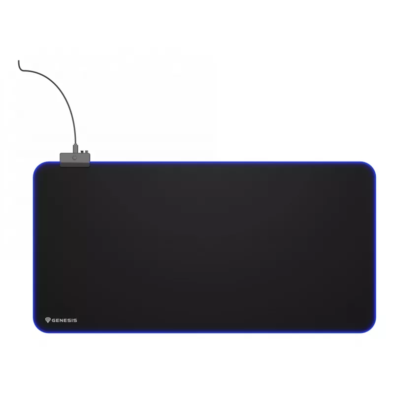 Tapete de rato gaming GENESIS Boron 500 XXL RGB preto