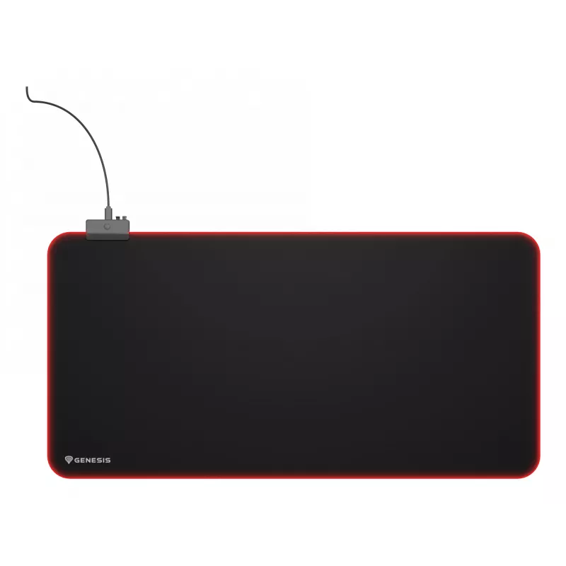 Tapete de rato gaming GENESIS Boron 500 XXL RGB preto