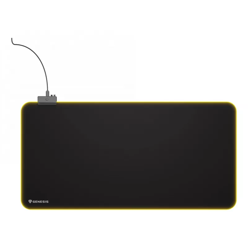 Tapete de rato gaming GENESIS Boron 500 XXL RGB preto