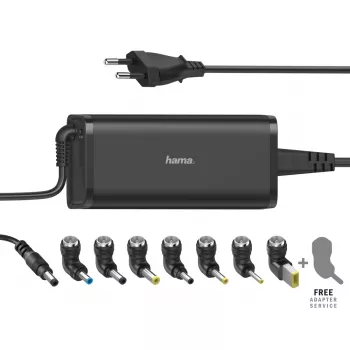 Carregador Hama 00200003 para dispositivos móveis portátil preto AC interior