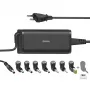 Carregador Hama 00200003 para dispositivos móveis portátil preto AC interior