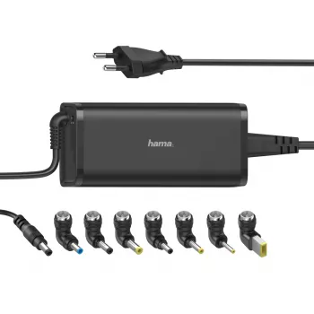 Carregador Hama 00200003 para dispositivos móveis portátil preto AC interior