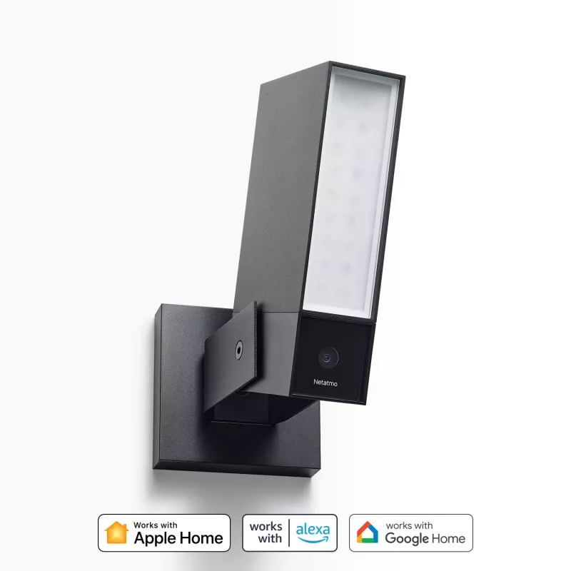 Câmara de vigilância IP Netatmo Presence exterior 1920 x 1080 píxeis parede
