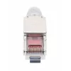 Ficha modular RJ45 de terminação em campo Intellinet Cat6a 10G