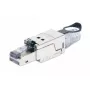Ficha modular RJ45 de terminação em campo Intellinet Cat6a 10G