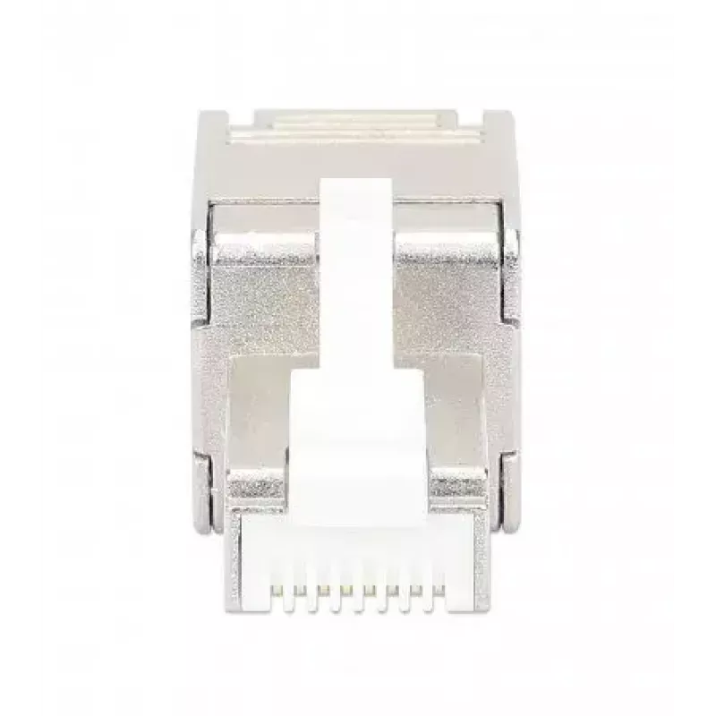 Ficha modular RJ45 sem ferramentas blindada Intellinet Cat6a 10G STP com contactos banhados a ouro