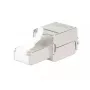 Ficha modular RJ45 sem ferramentas blindada Intellinet Cat6a 10G STP com contactos banhados a ouro