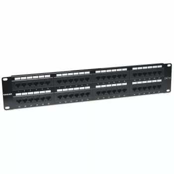 Patch panel Intellinet, Cat6, UTP, 48 portas, 2U, preto