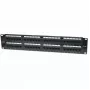 Patch panel Intellinet, Cat5e, UTP, 48 portas, 2U, preto