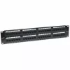 Patch panel Intellinet, Cat5e, UTP, 48 portas, 2U, preto