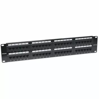 Patch panel Intellinet, Cat5e, UTP, 48 portas, 2U, preto