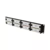 Acessório de rack Lanberg PPU6-2048-B 19 polegadas 2U 48 portas