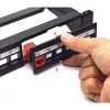 Patch panel modular Techly 24 posições UTP com módulos removíveis 1HE preto