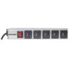 Unidade de distribuição de energia Intellinet montagem vertical em rack 16 portas USB-A