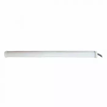 Lâmpada LED Intellinet para armários de 19 polegadas, montagem horizontal ou vertical, 11 W, cabo de alimentação de 1,8 m, alumínio