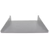 Prateleira extensível Intellinet 19 polegadas, 2HE, montagem frontal em 2 pontos, 400mm de profundidade, ventilada, máx. 25kg, cinzento, três anos de garantia