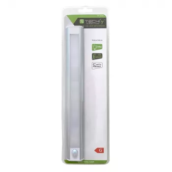 Luminária de sistema LED Techly I-CASE LIGHT-06 branco alumínio 100-240V