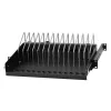 Prateleira para rack Techly I-CABINET-TRAY14BK preto 4U 19 polegadas