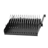 Prateleira para rack Techly I-CABINET-TRAY14BK preto 4U 19 polegadas