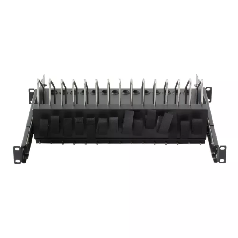 Prateleira para rack Techly I-CABINET-TRAY14BK preto 4U 19 polegadas