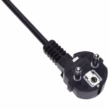 Régua de tomadas Techly 9 tomadas rack 19 polegadas ficha Schuko interruptor 1HE preto vermelho