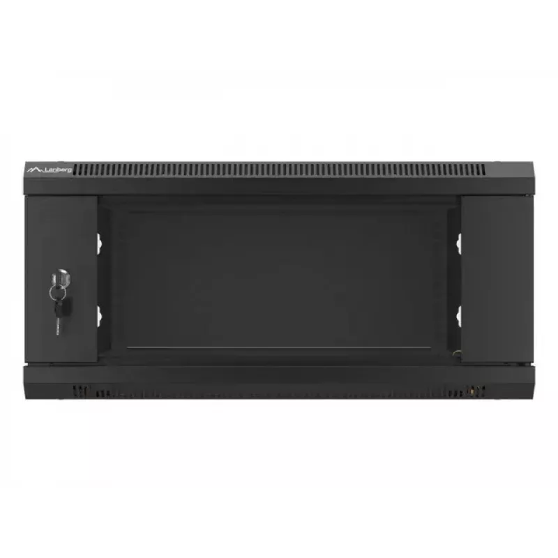 Armário de parede Lanberg WF01-6604-10B 4U preto