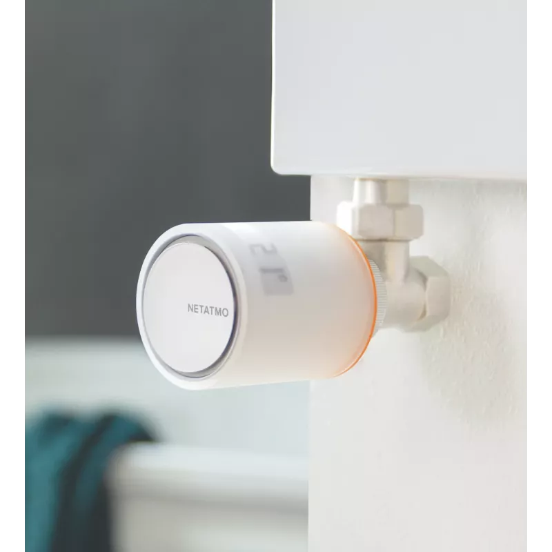 Netatmo NAV-EN válvula inteligente adicional para radiador, branca