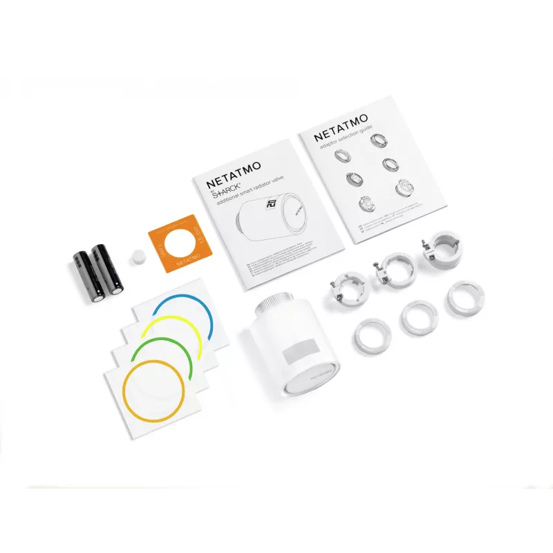 Netatmo NAV-EN válvula inteligente adicional para radiador, branca