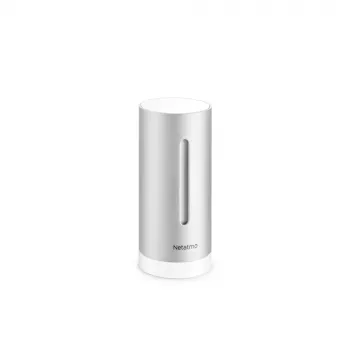 Netatmo Módulo interior inteligente adicional, sem fios, 0,3°, 3%, duralumínio, alumínio, AAA