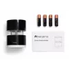 Netatmo NWA01-WW anemómetro inteligente para estação meteorológica, velocidade e direção do vento, sem fios, Wi-Fi, 0–45 m/s, alcance de 100 m, 4x AA, preto, transparente