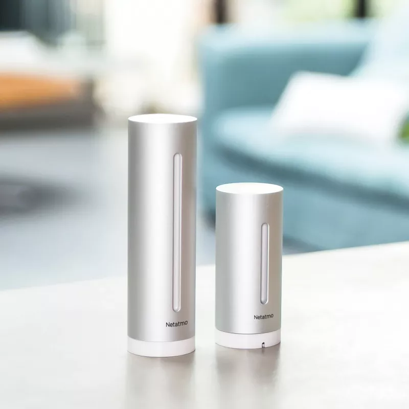 Netatmo Pack interior «Estação meteorológica smart home + Módulo interior inteligente adicional»