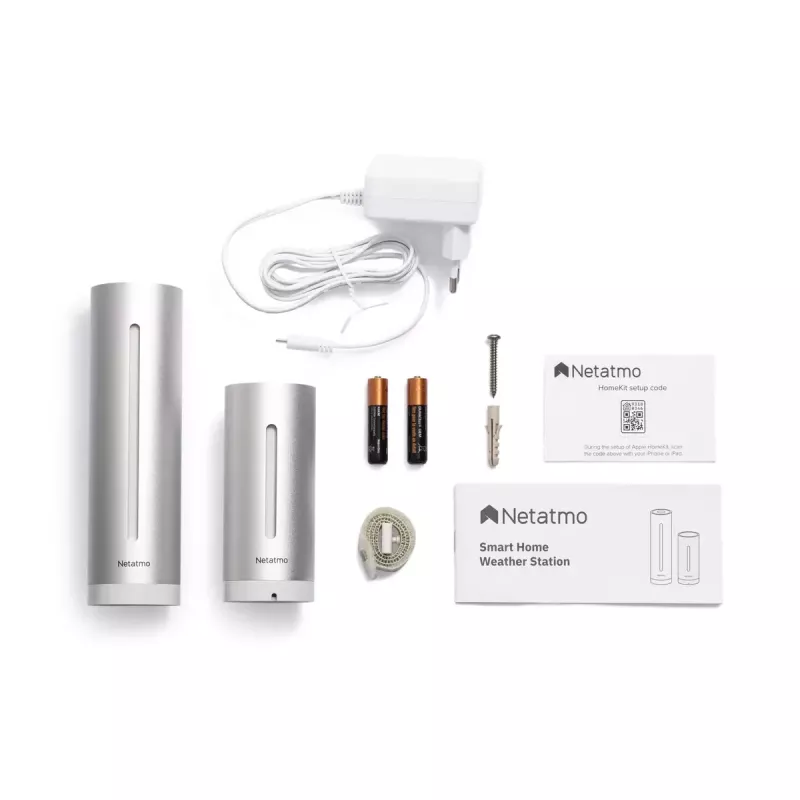 Netatmo Rain Pack «Estação meteorológica smart home + Pluviómetro inteligente»