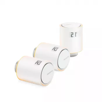 Válvulas de radiador inteligentes Netatmo Pack: 3 válvulas de radiador inteligentes adicionais