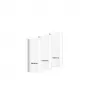 Sensor de porta/janela Netatmo DTG-EC sem fios resistente às intempéries 3 V (2×AAA), alcance 80 m, branco, conjunto de 3 unidades