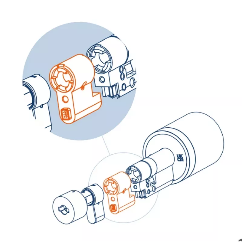 Netatmo NDL-E50 Acessório para fechadura inteligente Conjunto de extensão