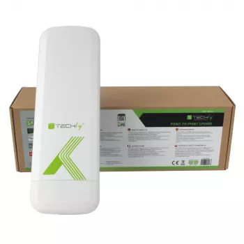 CPE ponto-a-ponto Techly I-WL-CPE880 5,8 GHz padrão Wi-Fi