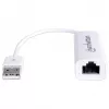 Manhattan 506731 adaptador de USB 2.0 para Fast Ethernet, de USB para RJ45, 10/100 Mbps, branco