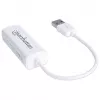 Manhattan 506731 adaptador de USB 2.0 para Fast Ethernet, de USB para RJ45, 10/100 Mbps, branco
