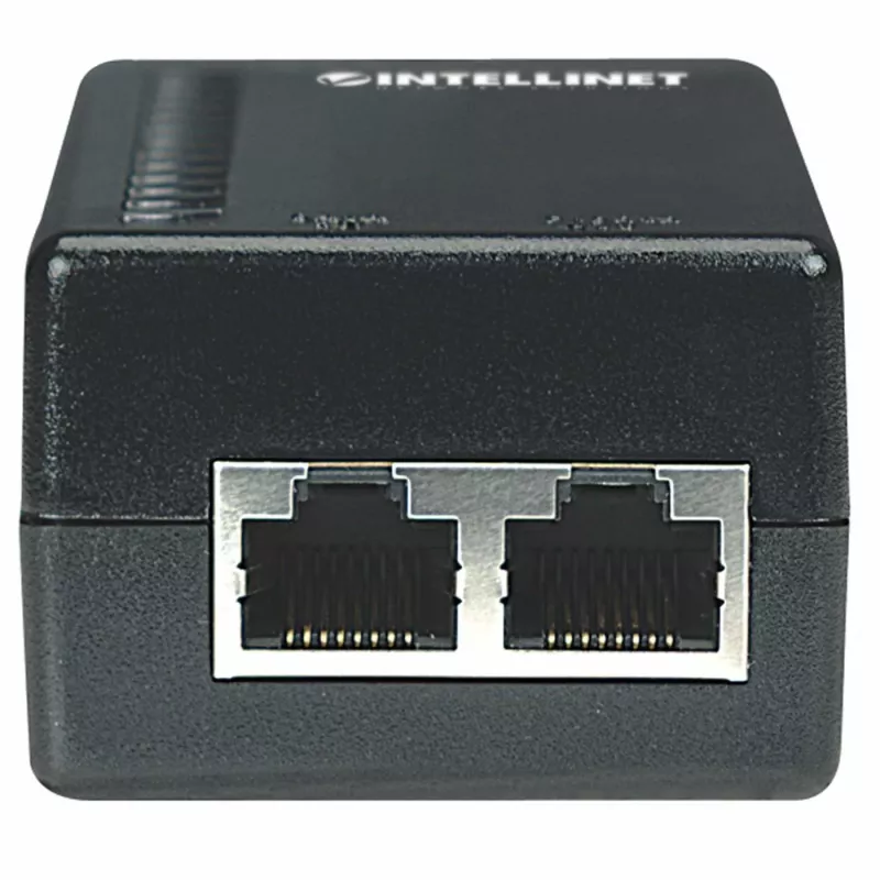 Injetor Power over Ethernet (PoE) Intellinet, 1 porta, 48 V DC, compatível com IEEE 802.3af