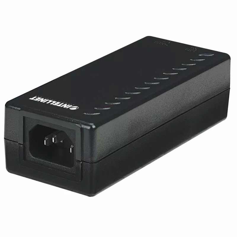 Injetor Power over Ethernet (PoE) Intellinet, 1 porta, 48 V DC, compatível com IEEE 802.3af