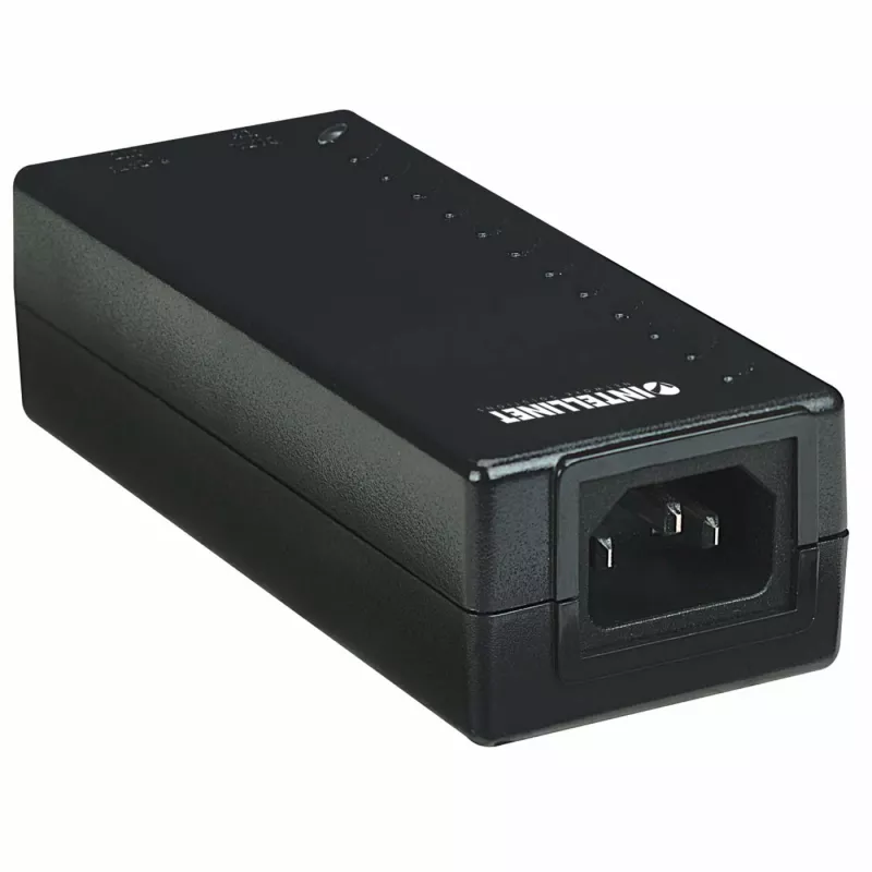 Injetor Power over Ethernet (PoE) Intellinet, 1 porta, 48 V DC, compatível com IEEE 802.3af