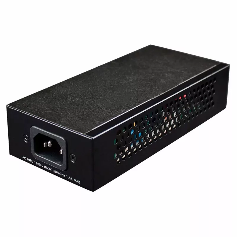 Injetor PoE+ Gigabit High-Power Intellinet, 1 x 30 W, IEEE 802.3at/af Power over Ethernet (PoE+/PoE)