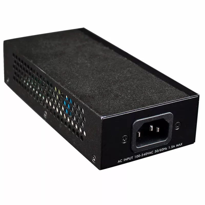 Injetor PoE+ Gigabit High-Power Intellinet, 1 x 30 W, IEEE 802.3at/af Power over Ethernet (PoE+/PoE)