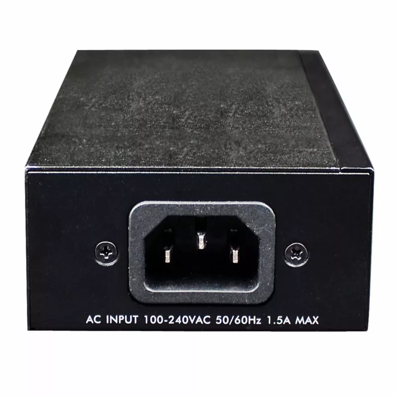 Injetor PoE+ Gigabit High-Power Intellinet, 1 x 30 W, IEEE 802.3at/af Power over Ethernet (PoE+/PoE)