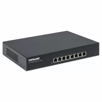 Switch PoE+ Gigabit Ethernet 8 portas Intellinet, 8 x portas PoE, IEEE 802.3at/af Power-over-Ethernet (PoE+/PoE), Endspan, Desktop, caixa